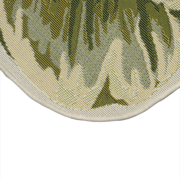 Trans Ocean Liora Manne Esencia Peony Indoor/Outdoor Non-slip Mat - Vibrant Floral Design For Any Space Green Polypropylene,Polyester Ecnh3962306