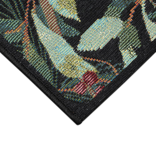 Trans Ocean Liora Manne Esencia Holly Field Indoor/Outdoor Mat - Vibrant Botanical Design For Any Space Green Polypropylene,Polyester Ecn34965006