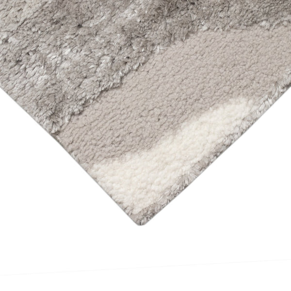 Trans Ocean Liora Manne Fiord Wave Indoor Area Rug – Contemporary Geometric Design In Soft Earth Tones Gold Polyester Fid69632309