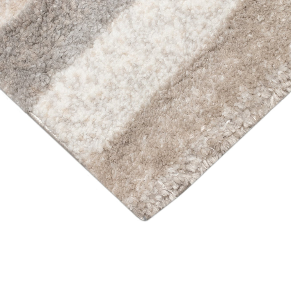 Trans Ocean Liora Manne Fiord Stripe Indoor Area Rug - Durable Transitional Design With Warm Earth Tones Natural Polyester Fidr8632412