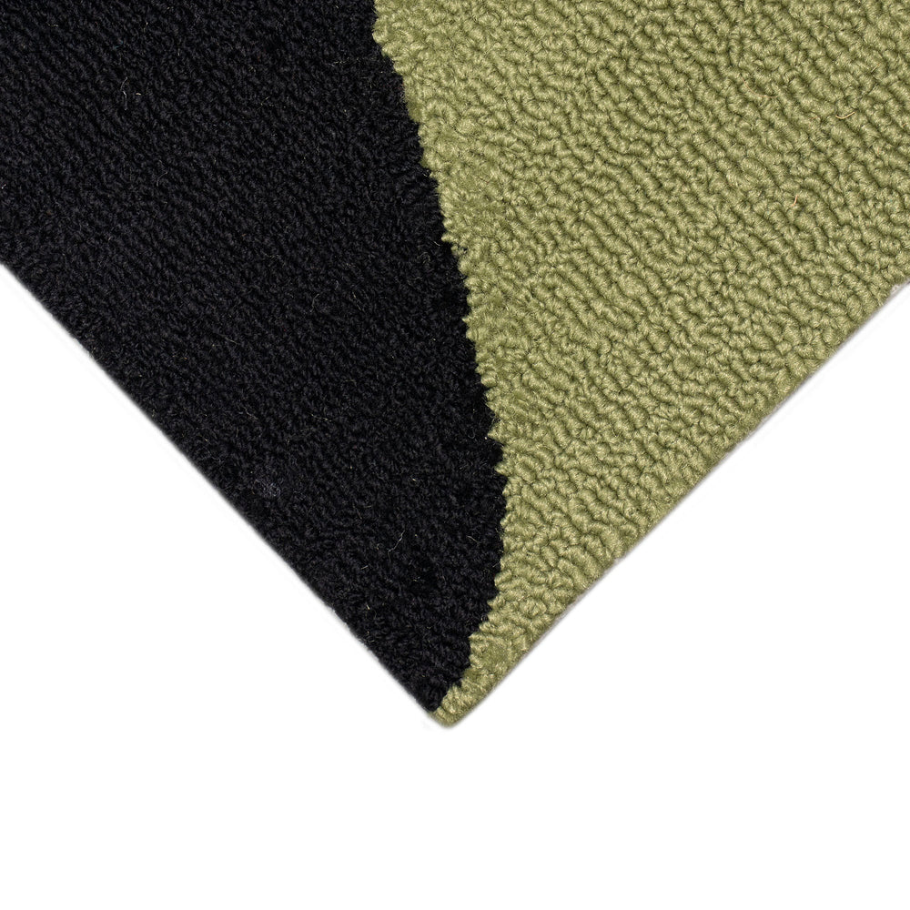 Trans Ocean Liora Manne Frontporch Woof Indoor/Outdoor Decorative Mat - Whimsical Dog Design For Any Space Green Polyester,Acrylic Ftp23142906