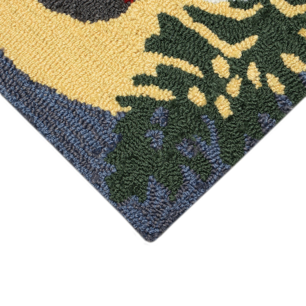 Trans Ocean Liora Manne Frontporch Indoor/Outdoor Hand-tufted Area Rug - Charming Camping Trip Design For Pets Red Polyester,Acrylic Ftp12147424