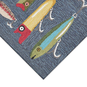 Trans Ocean Liora Manne Frontporch Hand-tufted Indoor/Outdoor Rug - Stylish Sports-themed Mat For Cabins Grey Polyester,Acrylic Ftp34242047