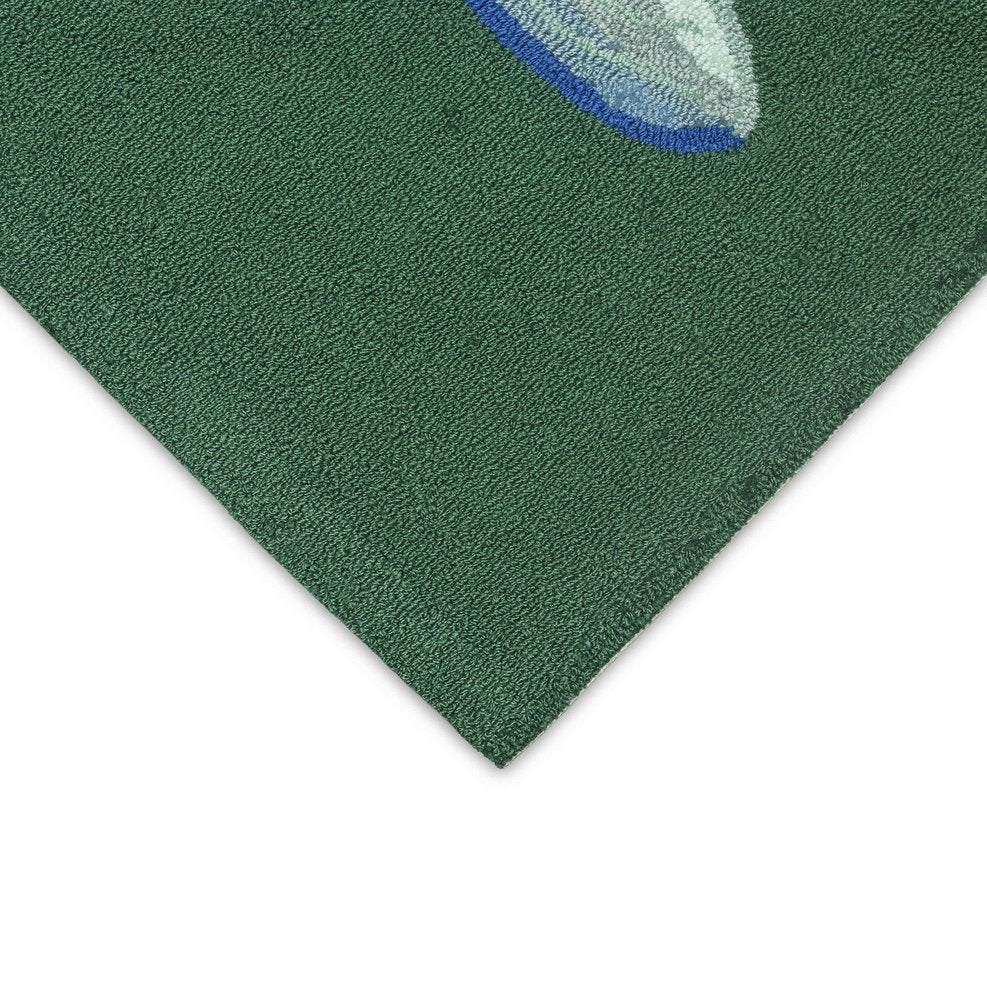 Trans Ocean Liora Manne Frontporch Indoor/Outdoor Dragonfly Mat – Vibrant Botanical Design For Any Space Green Polyester,Acrylic Ftp34455606