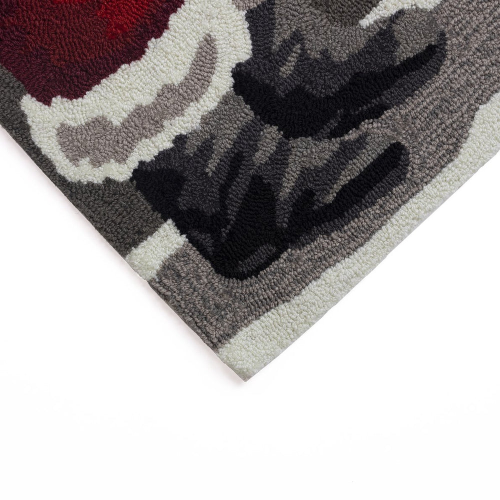 Trans Ocean Liora Manne Frontporch Good Dog Indoor/Outdoor Mat - Whimsical Holiday Design For Pet Lovers Grey Polyester,Acrylic Ftp34458647