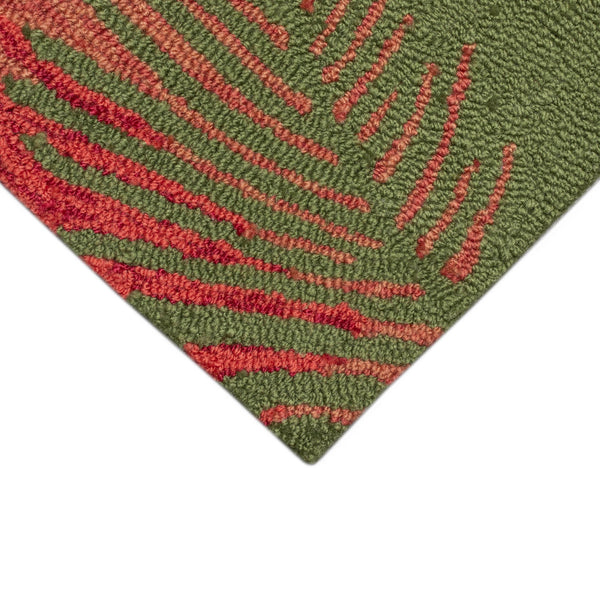 Trans Ocean Liora Manne Frontporch Pelican Indoor/Outdoor Mat - Stunning Tropical Design To Enhance Your Space Orange Polyester,Acrylic Ftp34471218