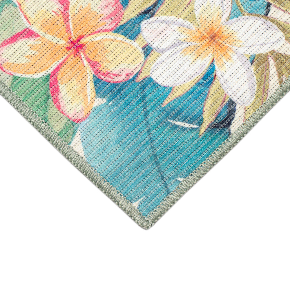 Trans Ocean Liora Manne Impressions Paradise Indoor Mat - Vibrant Floral Design For A Tropical Touch Indoors Multi Polyester Iprr5293144