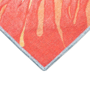 Trans Ocean Liora Impressions Reef Border Indoor Mat - Vibrant Coastal Design For A Mythical Home Atmosphere Blue Polyester Ipr34293404