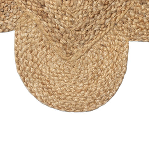 Trans Ocean Liora Java Scalloped Edge Hand Woven Jute Area Rug - Stylish, Durable, And Easy Care For Any Space Natural Jute Jaar8103012