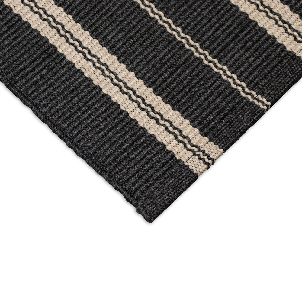 Trans Ocean Liora Manne Mia Multi Stripe Indoor/Outdoor Area Rug - Durable, Colorful, Transitional Design Grey Polypropylene Maa71650548