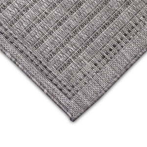 Trans Ocean Liora Manne Malibu Indoor/Outdoor Area Rug - Stylish Geometric Design For Any Space, Versatile Use Grey Polypropylene,Polyester Maus8822347