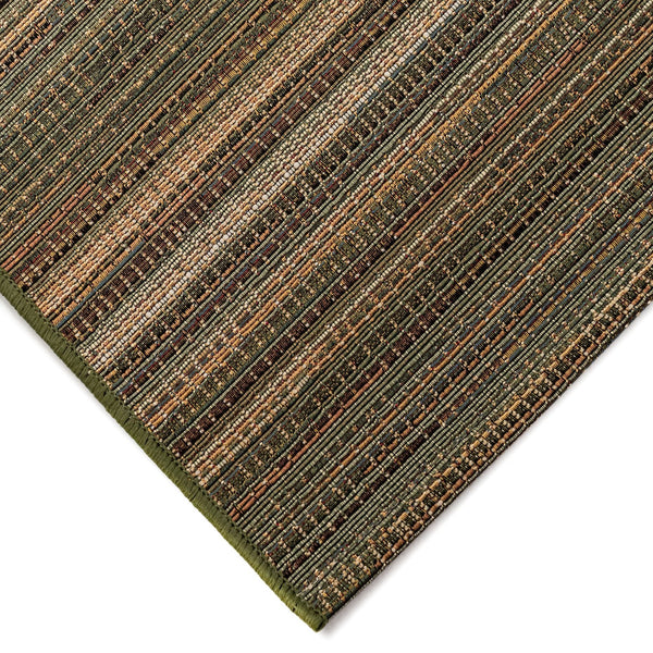 Trans Ocean Liora Manne Marina Stripes Area Rug - Stylish Indoor/Outdoor Geometric Design For Every Space Green Polypropylene,Polyester Mna58805206