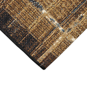 Trans Ocean Liora Manne Marina Tribal Stripe Indoor/Outdoor Pillow - Vibrant Geometric Accent For Any Space Gold Polypropylene,Polyester Mna45805709