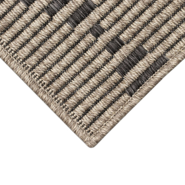 Trans Ocean Liora Manne Monaco Diamonds Area Rug - Stylish Indoor/Outdoor Design With Rustic Tribal Pattern Natural Polypropylene Moc69627512