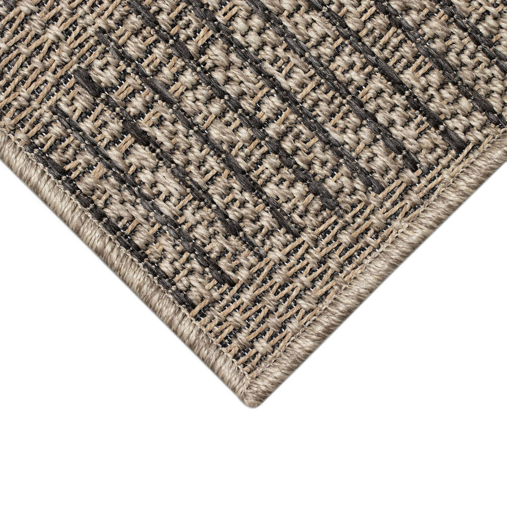 Trans Ocean Liora Manne Monaco Wave Indoor/Outdoor Area Rug - Stylish Transitional Design For Any Space Natural Polypropylene Moc57627612