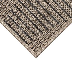 Trans Ocean Liora Manne Monaco Wave Indoor/Outdoor Area Rug - Stylish Transitional Design For Any Space Natural Polypropylene Moc57627612