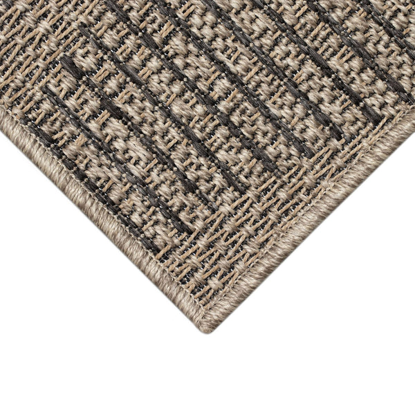 Trans Ocean Liora Manne Monaco Wave Indoor/Outdoor Area Rug - Stylish Transitional Design For Any Space Natural Polypropylene Moc57627612