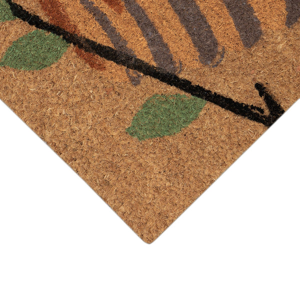 Trans Ocean Liora Manne Natura Honey I'm Home Outdoor Mat - Whimsical Bee Hive Design For Vibrant Entryways Natural Coir Ntr23222612