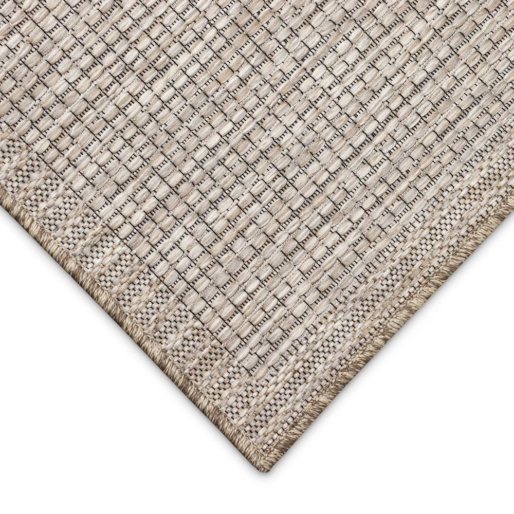 Trans Ocean Liora Manne Orly Textured Indoor/Outdoor Area Rug - Rustic Basketweave Design For Any Space Natural Polypropylene Oly57648012