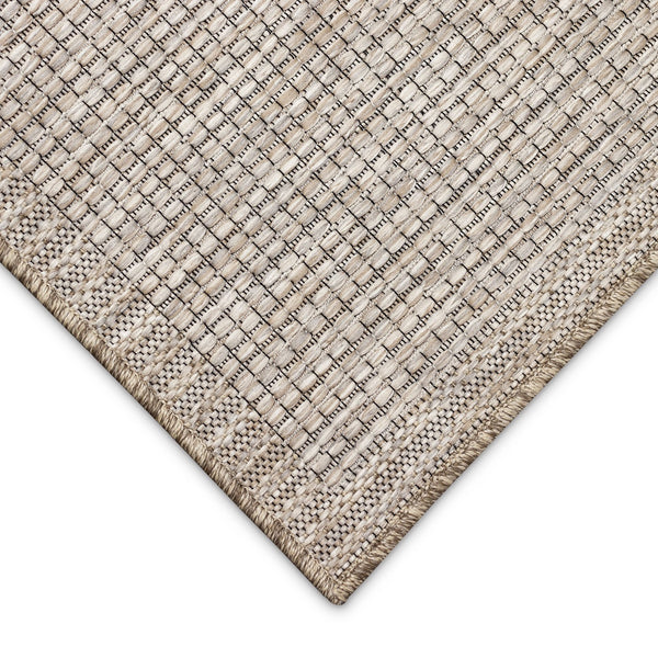 Trans Ocean Liora Manne Orly Textured Indoor/Outdoor Area Rug - Rustic Basketweave Design For Any Space Natural Polypropylene Olyr8648012