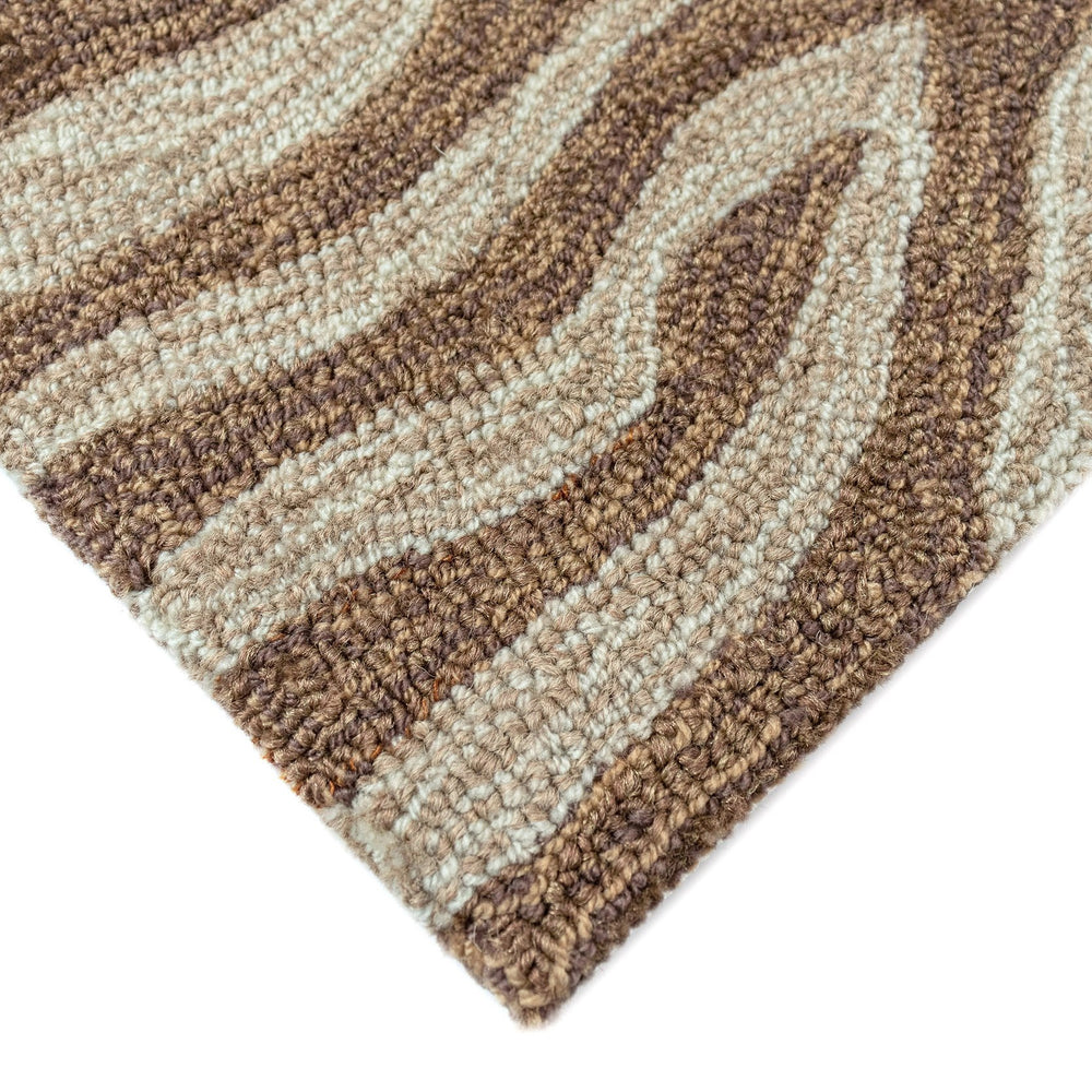 Trans Ocean Liora Manne Ravella Indoor/Outdoor Durable Zebra Print Area Rug - Stylish Addition To Any Space Brown Polypropylene,Acrylic Rvl46203319