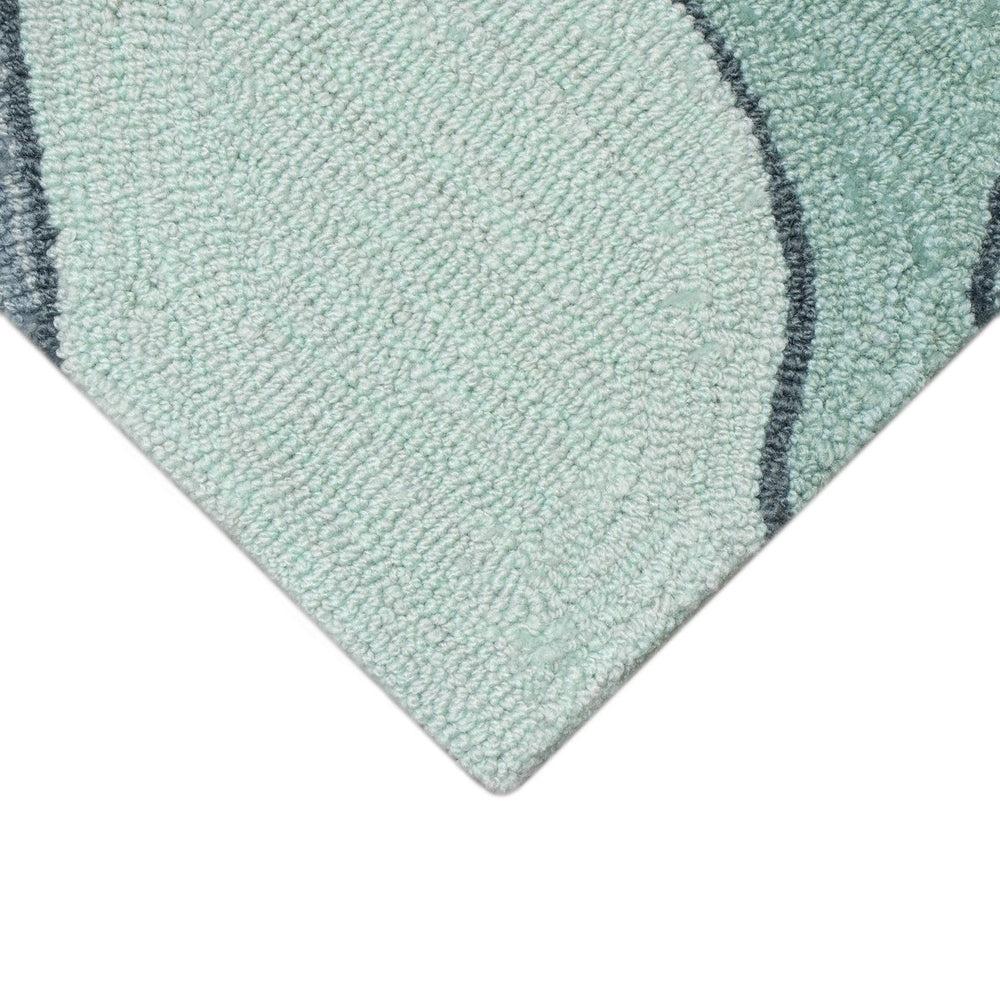 Trans Ocean Liora Manne Ravella Mykonos Indoor/Outdoor Area Rug - Coastal Contemporary Design For Any Space Blue Polypropylene,Acrylic Rvl23226703