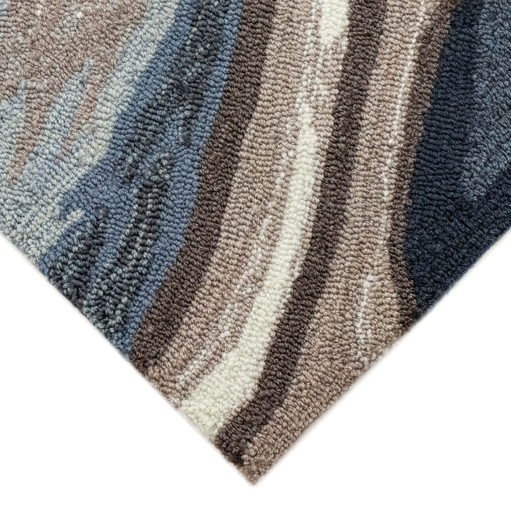 Trans Ocean Liora Manne Ravella Ipanema Indoor/Outdoor Rug - Coastal Contemporary Design For Any Space Blue Polypropylene,Acrylic Rvl46228503