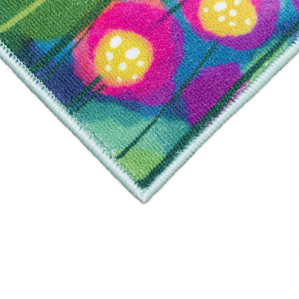 Trans Ocean Liora Manne Siena Watercolor Wildflower Indoor Mat - Vibrant Floral Design For Stylish Spaces Multi Nylon Seir5513144