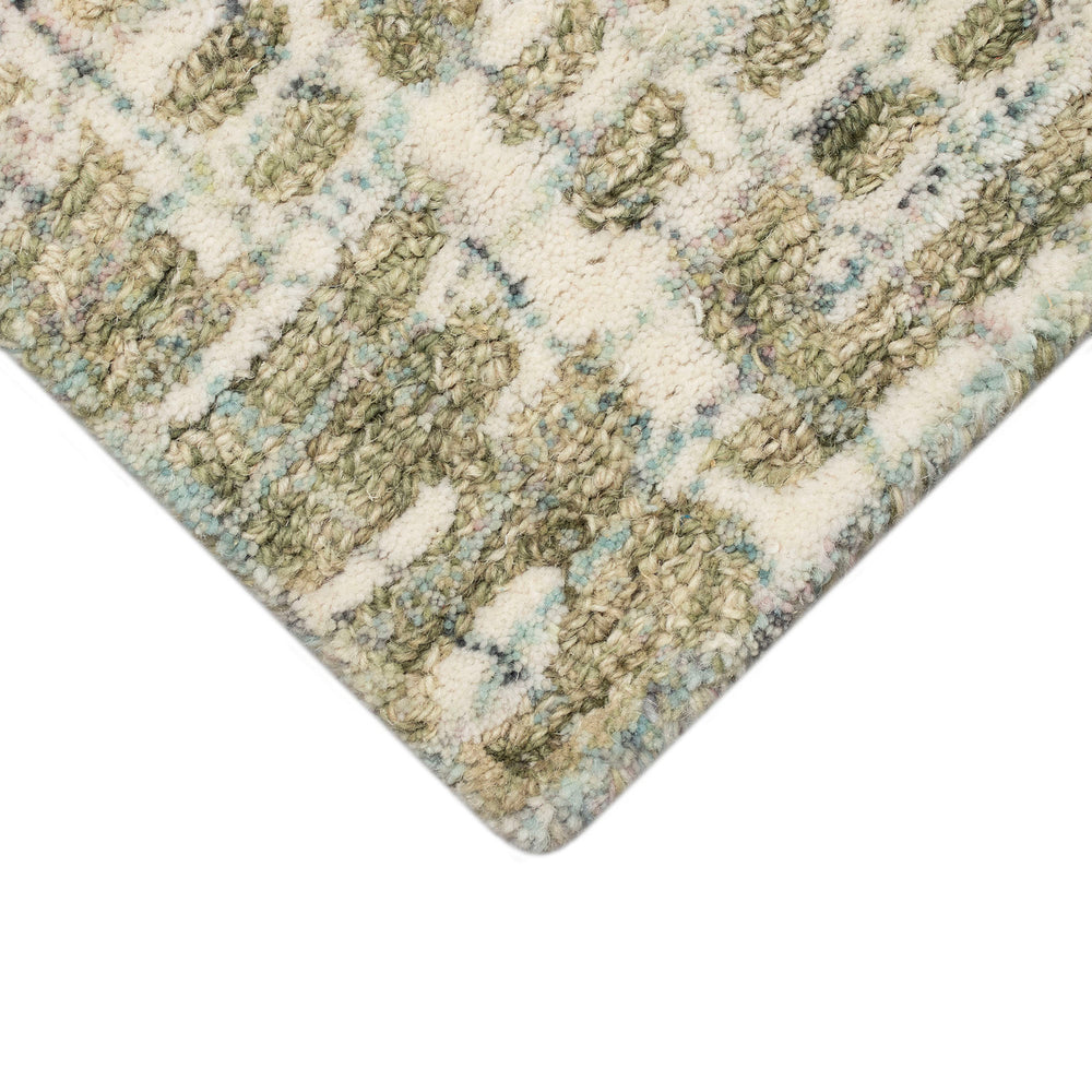 Trans Ocean Liora Manne Savannah Grid Indoor Area Rug - Chic Hand-tufted Wool Design For Modern Living Spaces Sage Wool Pile Svh57951216