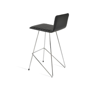 Soho Concept Corona Cat-wire Barstools & Counterstools - Stylish Leatherette Upholstery With 2-year Guarantee Chrome,Black  Soho-concept-dining-chair-10952