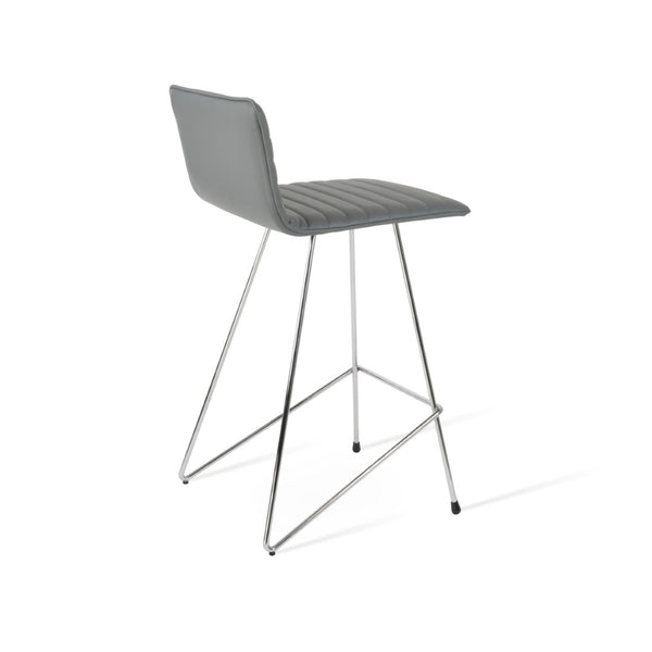 Soho Concept Corona Cat-wire Barstools & Counterstools - Stylish Leatherette Upholstery With 2-year Guarantee Chrome,Grey  Soho-concept-dining-chair-10948