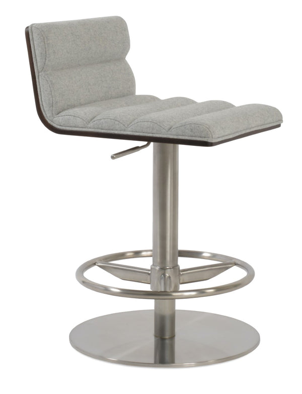 Soho Concept Corona Wood Barstools & Counterstools - Stylish Plywood Seats With Plush Upholstery & 10-year Warranty Silver  Soho-concept-dining-chair-07624
