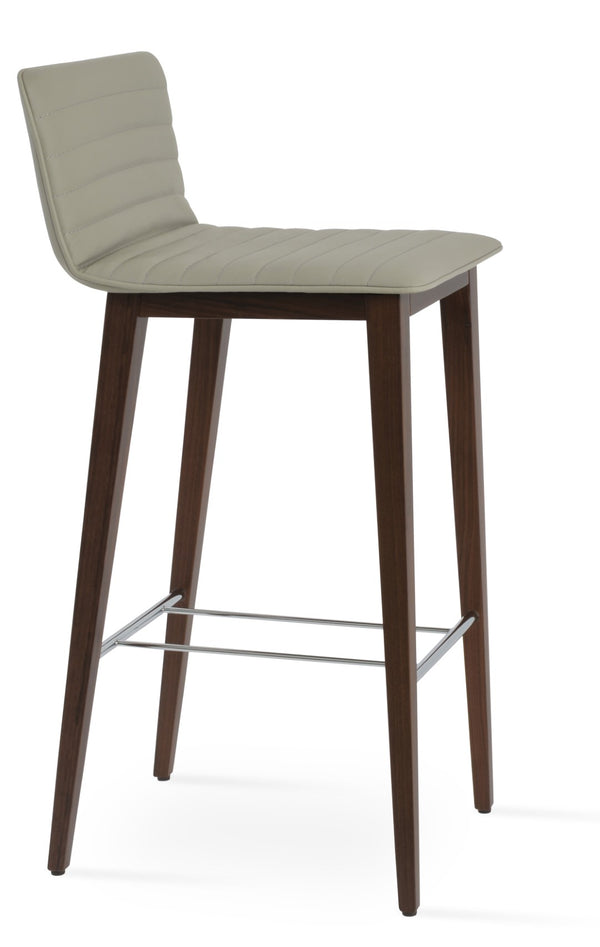 Soho Concept Corona Wood Barstools & Counterstools – Stylish Plywood Seats With Custom Upholstery Options Light Grey,Walnut  Soho-concept-dining-chair-10969