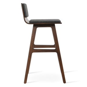 Soho Concept Corona Barstools & Counterstools With Removable Camira Blazer Wool Pads – 10-year Guarantee! Dark Grey  Soho-concept-dining-chair-10978