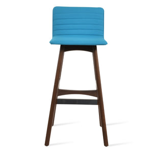 Soho Concept Corona Pr- Stylish Barstools & Counterstools With Luxurious Upholstery And Solid Wood Bases, Turquoise Turquoise  Soho-concept-dining-chair-07610
