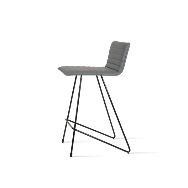 Soho Concept Corona Cat-wire Barstools & Counterstools - Stylish Leatherette Upholstery With 2-year Guarantee Black,Grey  Soho-concept-dining-chair-11000