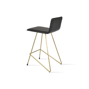 Soho Concept Corona Cat-wire Barstools & Counterstools - Stylish Leatherette Upholstery With 2-year Guarantee Brass,Black  Soho-concept-dining-chair-11020