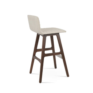 Soho Concept Corona Pr- Stylish Barstools & Counterstools With Luxurious Upholstery And Solid Wood Bases, Turquoise Walnut,White  Soho-concept-dining-chair-11124