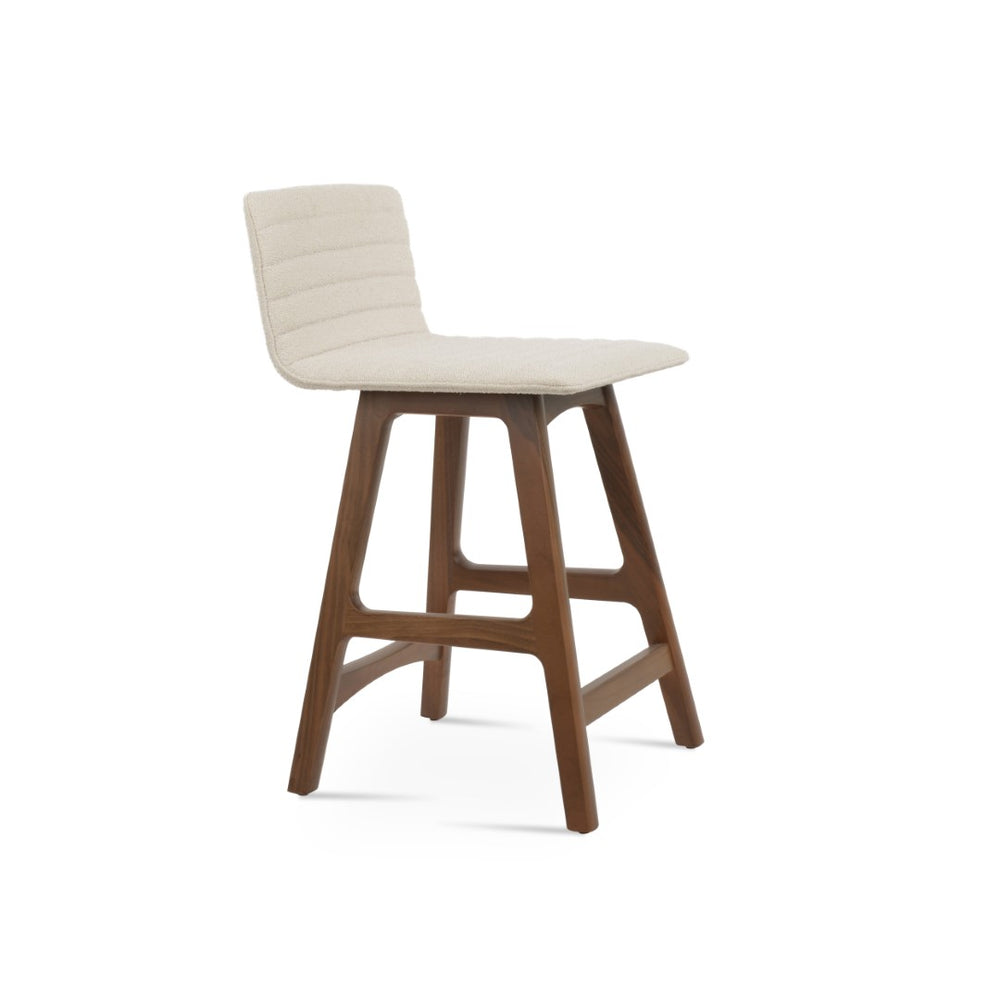 Soho Concept Corona Pr- Stylish Barstools & Counterstools With Luxurious Upholstery And Solid Wood Bases, Turquoise Turquoise  Soho-concept-dining-chair-10934
