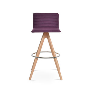Soho Concept Corona Pyramid-mw Swivel Barstools & Counterstools In Camira Blazer Wool, 10-year Warranty, Stylish Design Natural  Soho-concept-dining-chair-06653