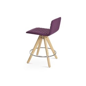 Soho Concept Corona Pyramid Barstools & Counterstools With Removable Camira Wool Pad - 10-year Guarantee! Natural,Ash  Soho-concept-dining-chair-11136