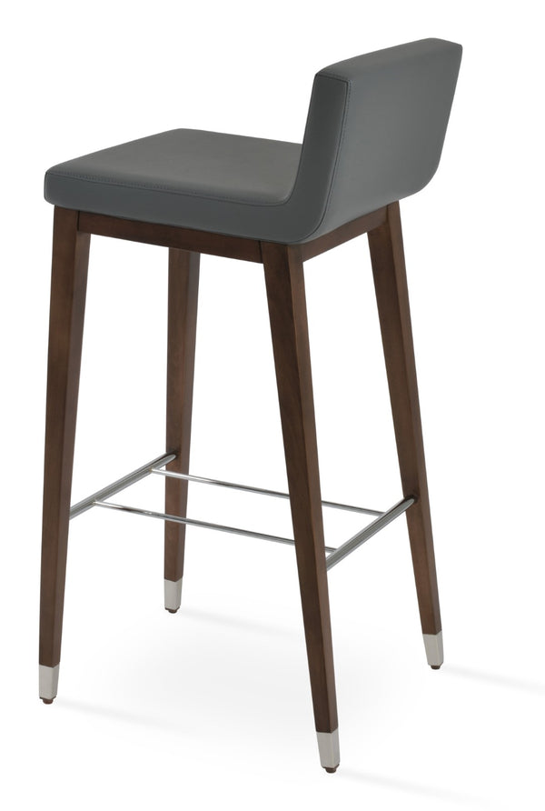 Soho Concept Corona Wood Barstools & Counterstools – Stylish Plywood Seats With Custom Upholstery Options Walnut,Chrome,Grey  Soho-concept-dining-chair-11191