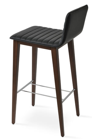 Soho Concept Corona Wood Barstools & Counterstools – Stylish Plywood Seats With Custom Upholstery Options Black,Walnut  Soho-concept-dining-chair-11190