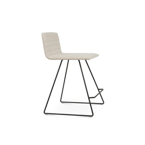 Soho Concept Corona Upholstered Barstools & Counterstools - Stylish Seating In Durable Fabrics With 10-year Guarantee Black,White  Soho-concept-dining-chair-10808