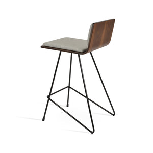 Soho Concept Corona Cat Barstools & Counterstools - Stylish Plywood Seats With Removable Camira Blazer Pads Black,Walnut,Silver  Soho-concept-dining-chair-10824