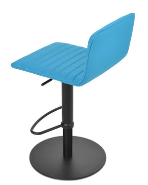 Soho Concept Corona Piston Barstools & Counterstools - Adjustable Heights, Stylish Finishes, 10-year Guarantee! Black,Turquoise  Soho-concept-dining-chair-10856