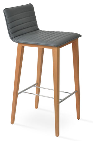 Soho Concept Corona Wood Barstools & Counterstools – Stylish Plywood Seats With Custom Upholstery Options Grey,Natural  Soho-concept-dining-chair-10898