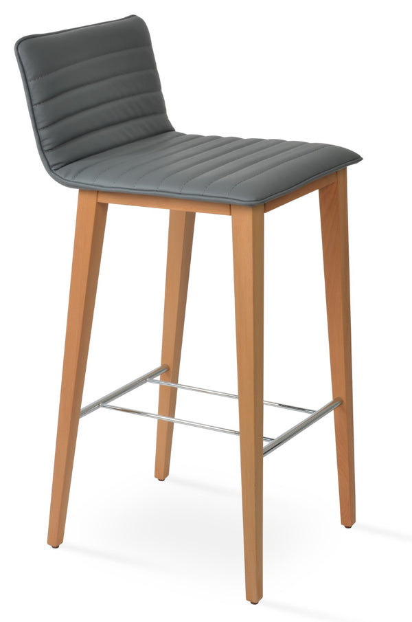 Soho Concept Corona Wood Barstools & Counterstools – Stylish Plywood Seats With Custom Upholstery Options Grey,Natural  Soho-concept-dining-chair-10898