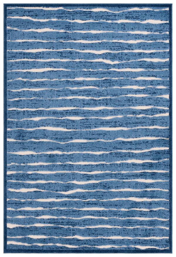 Safavieh Cottage 947 Power Loomed Indoor / Outdoor Rug Blue COT947N-5
