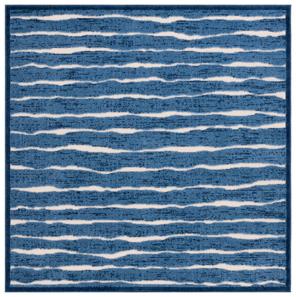 Safavieh Cottage 947 Power Loomed Indoor / Outdoor Rug Blue COT947N-7SQ